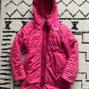 The North Face Pink Puffer Jacket